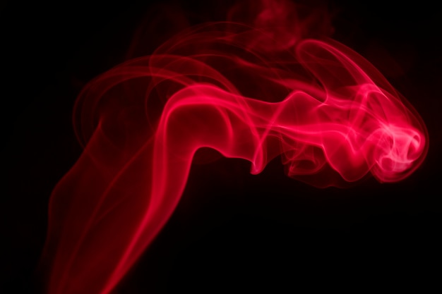 赤い煙の背景 プレミアム写真