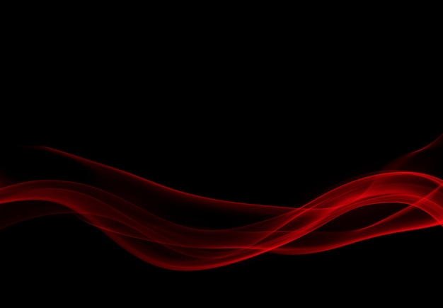 赤黒の背景に煙 火 コピースペース プレミアム写真