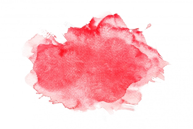 Download Free Red Watercolor Isolated On White Backgrounds Hand Painting On Use our free logo maker to create a logo and build your brand. Put your logo on business cards, promotional products, or your website for brand visibility.