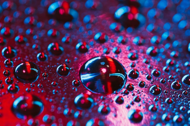 Free Photo | Refreshing red and blue water bubble background