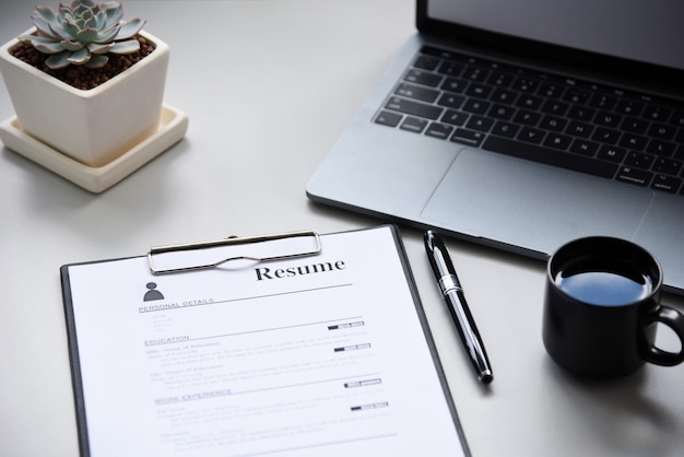 premium-photo-resume-on-table-office-business