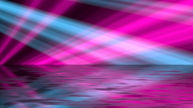 pink and blue retro