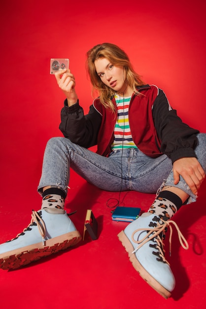 90s retro style