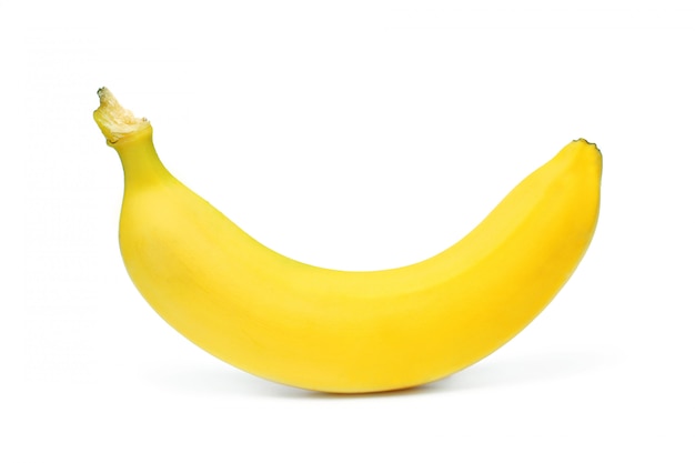 Ripe banana isolated Premium Photo