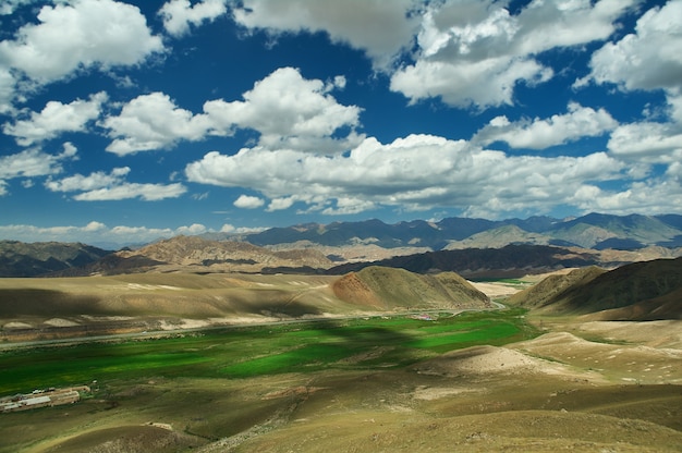 Premium Photo | Road near issyk-kul lake, kyrgyzstan, central asia ...