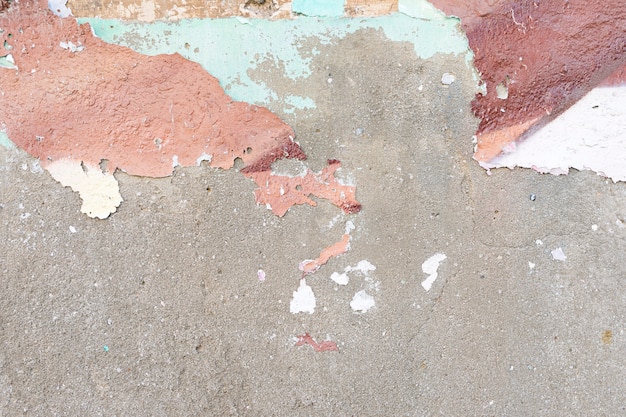 Free Photo | Rough cement wall with peeling