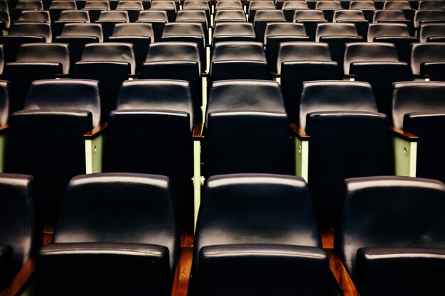 Premium Photo Rows Of Empty Seats And Seats In An Auditorium