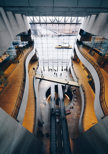 Premium Photo | Royal Danish Library In Copenhagen