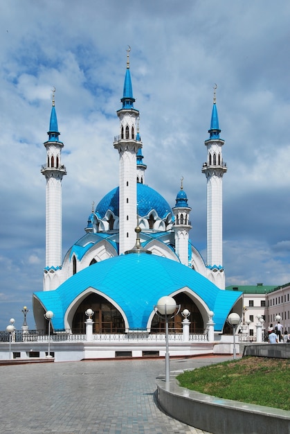 Premium Photo | Russia. city of kazan. the kul sharif mosque