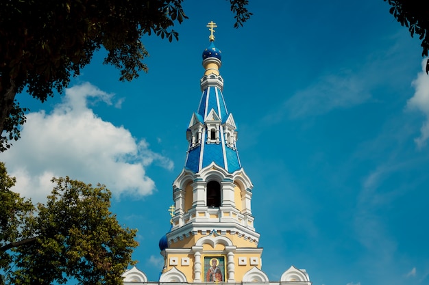 Premium Photo | Saint Andrew Orthodox Church Is A Major Baroque Church ...