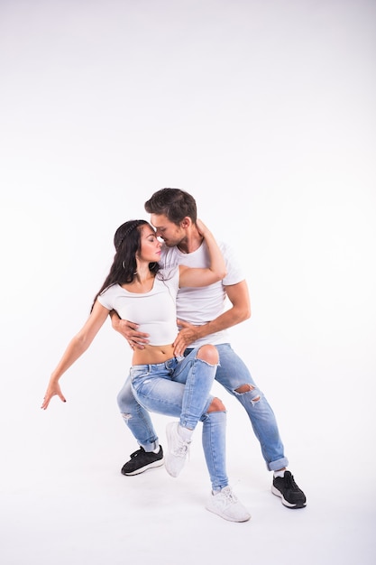 Premium Photo | Salsa, kizomba and bachata dancers social dance concept