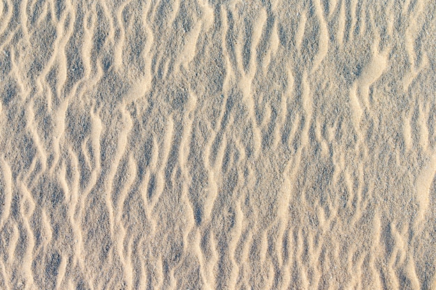 Premium Photo | Sand pattern on a beach