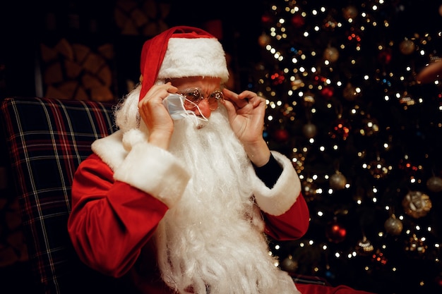 Premium Photo | Santa claus on christmas day