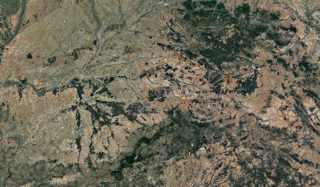 Premium Photo | Satellite view texture