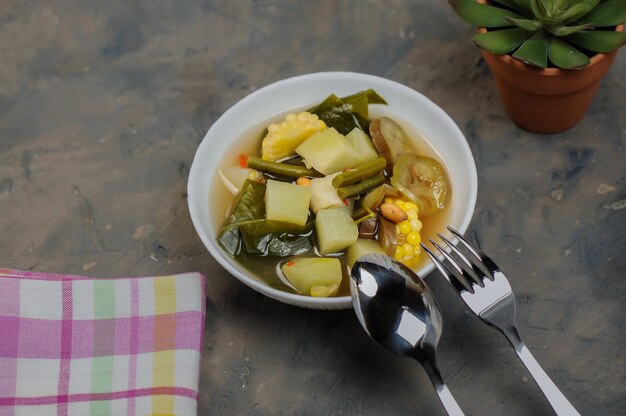 Premium Photo Sayur Asem Or Sayur Asam Is A Popular Indonesian