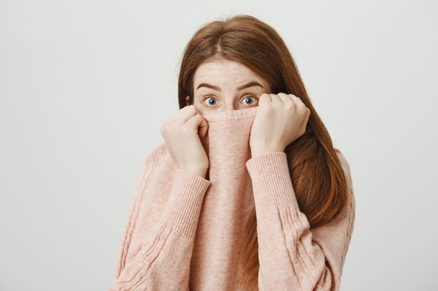redhead fatigue sweater