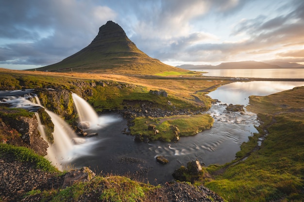 Premium Photo | Scenic image of iceland. great view on famouse mount ...