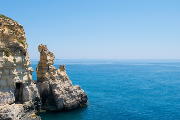 Free Photo Sea Cliff Erosion And Stack Formation