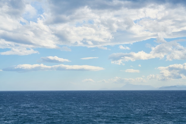 Premium Photo | Sea and sky background