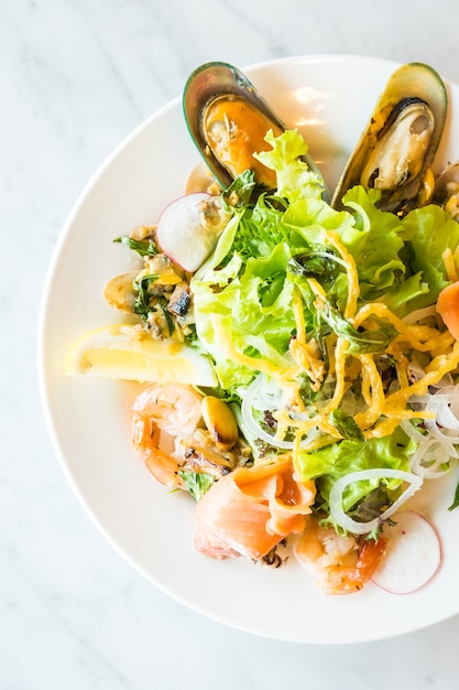 Free Photo | Seafood salad