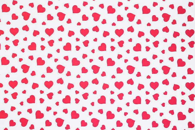 Premium Photo Seamless Pattern Of Hearts