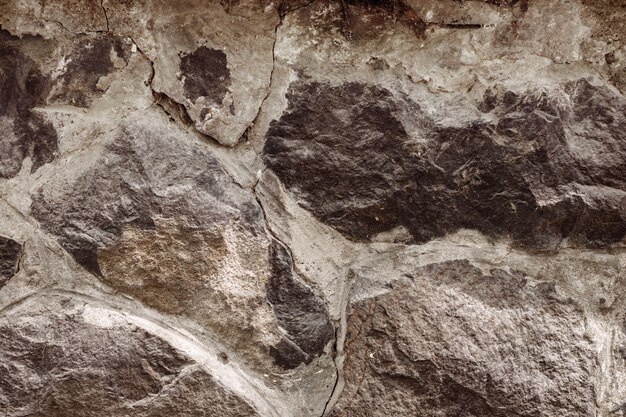 シームレステクスチャ石の壁 シームレスな背景 プレミアム写真