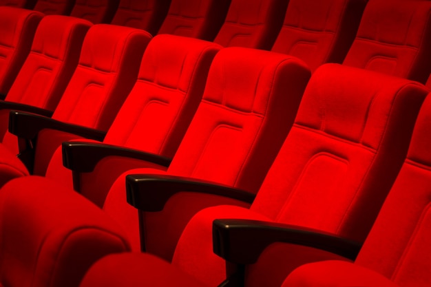 Premium Photo | Seats in a theatre