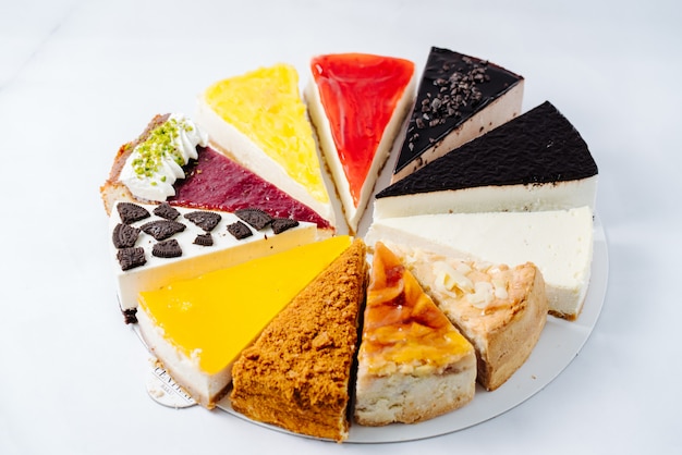 cakes contain calcium, carbohydrates, and protiens