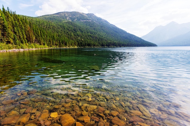 Premium Photo | Serenity lake in the mountains