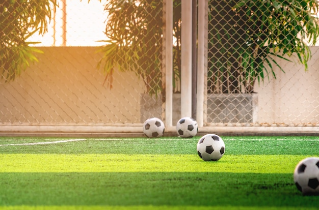 football training pitch