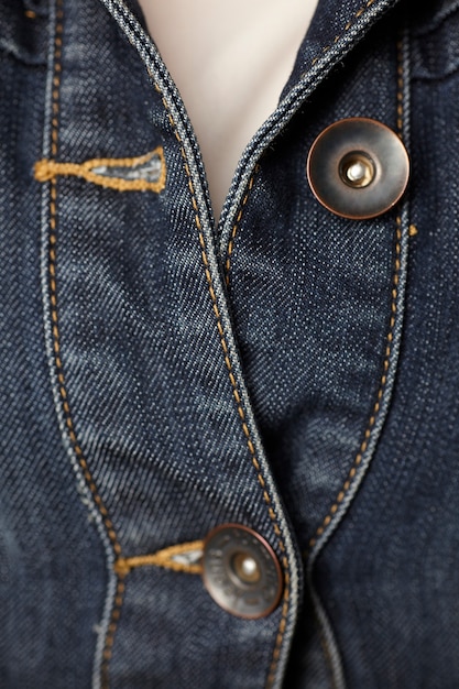jeans jacket buttons