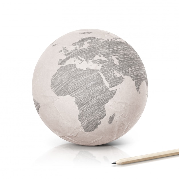 paper globe shade