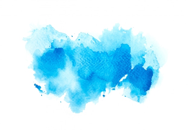 Premium Photo | Shades blue watercolor