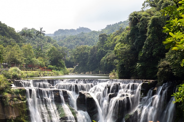 Premium Photo | Shifen waterfall, also known as niagara of taiwan