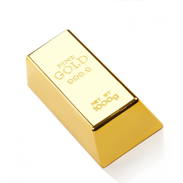 Premium Photo | Shiny gold bar