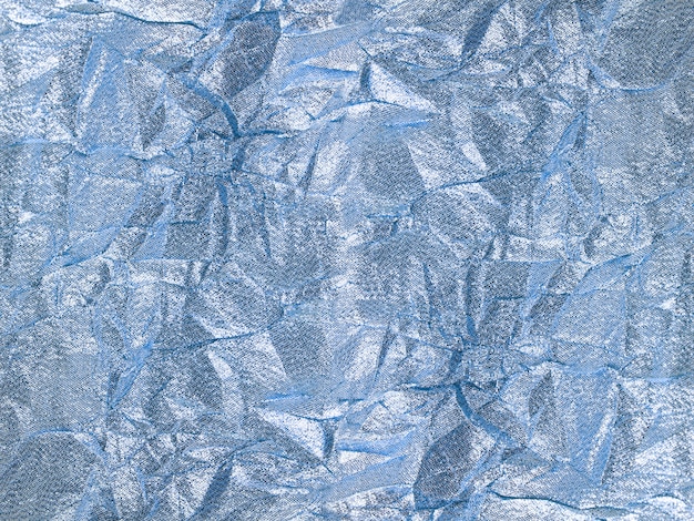 Premium Photo | Shiny silver blue textile background