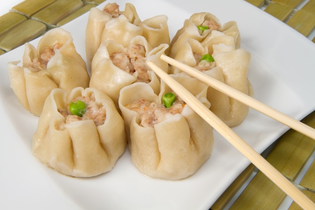 Premium Photo | Shrimp dim sum