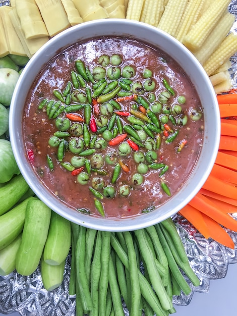 Free Photo | Shrimp paste sauce