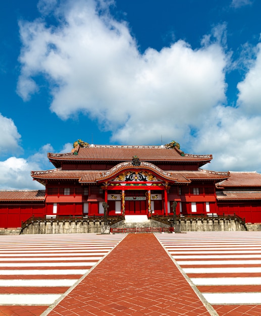 Premium Photo | The shuri castle, naha , okinawa, japan. one of the ...