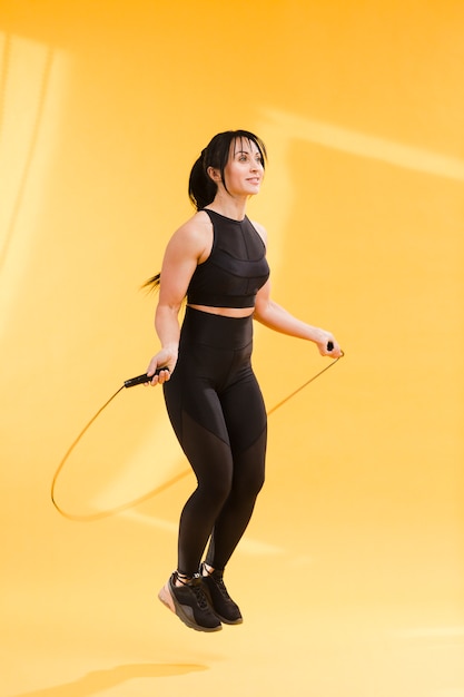 women jumping rope