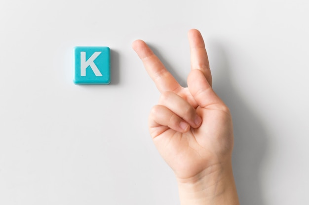 How To Do A K In Sign Language