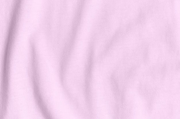 Silk fabric of pink color as background and texture