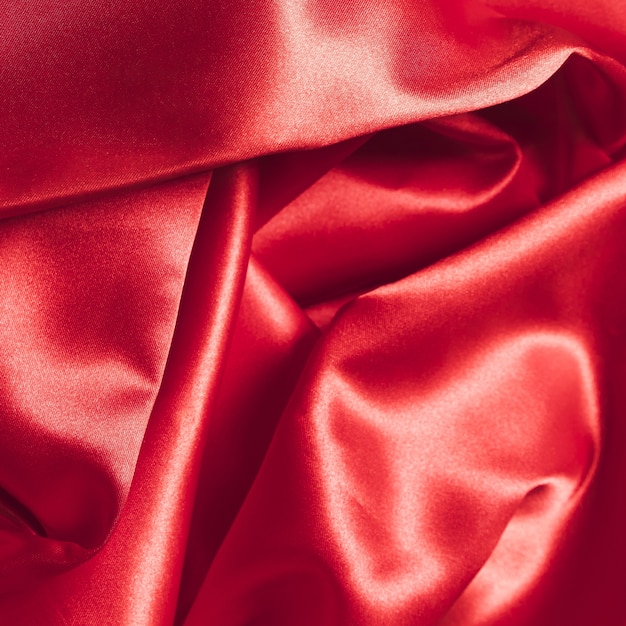 Silk fabric red material for home decoration | Free Photo