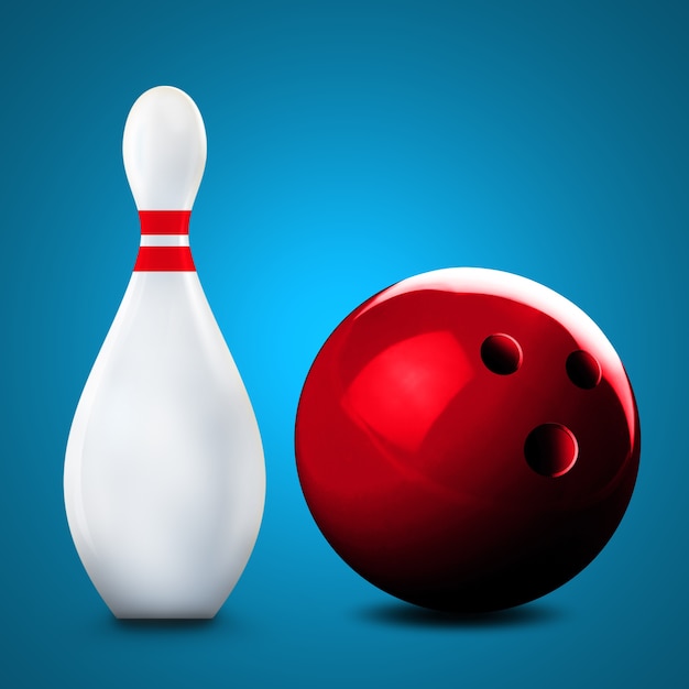 Premium Photo Single Bowling Pin   Single Bowling Pin 51195 2901 