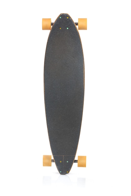 Premium Photo | The skateboard on a white background upright