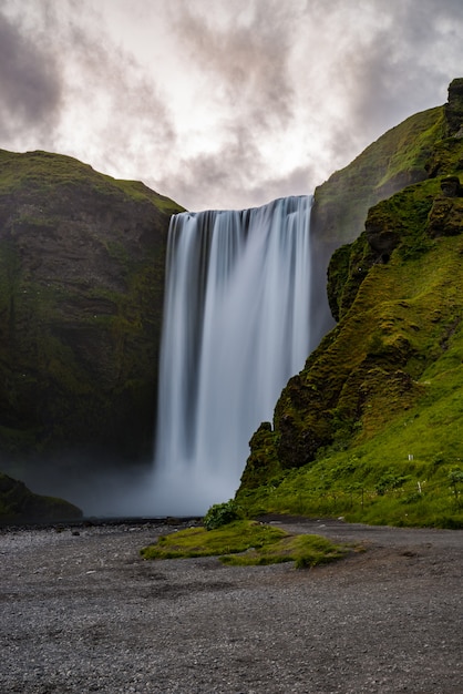 Premium Photo | Skogafoss iceland