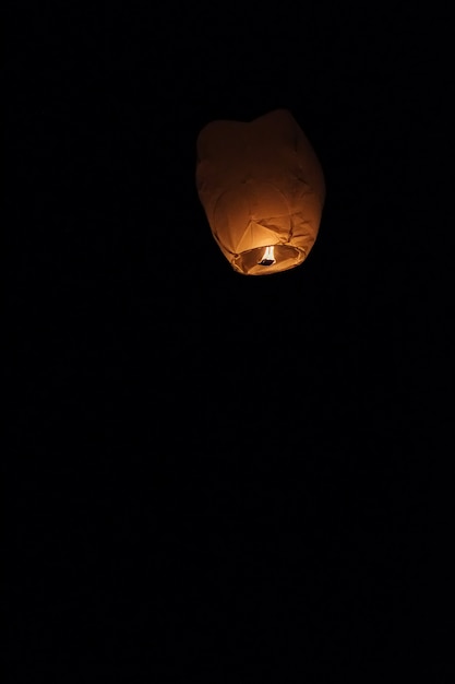 floating sky lanterns