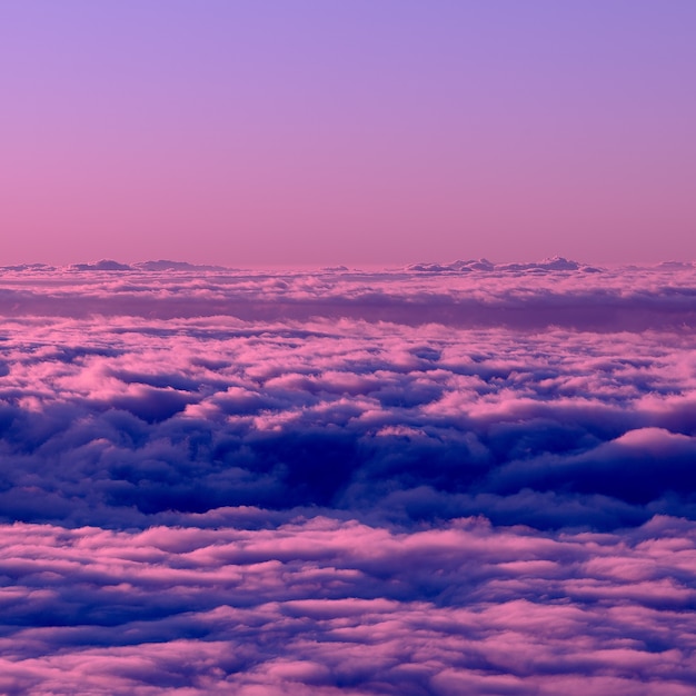Premium Photo | Sky. sunset.clouds.purple dreams concept