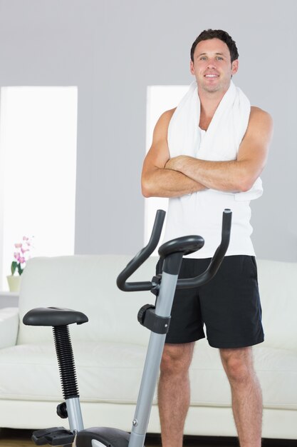 free standing exercise bike