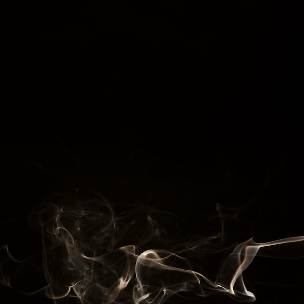 Free Photo | Smoke overlay movement on black background with copy space ...